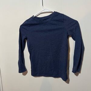 Cat & Jack Dark Blue Long Sleeve Tee